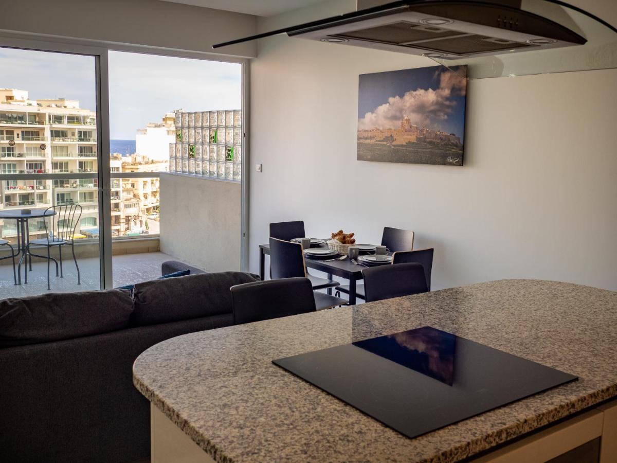 6Th Floor Spinola Seaview In St Julians Apartman San Ġiljan Kültér fotó