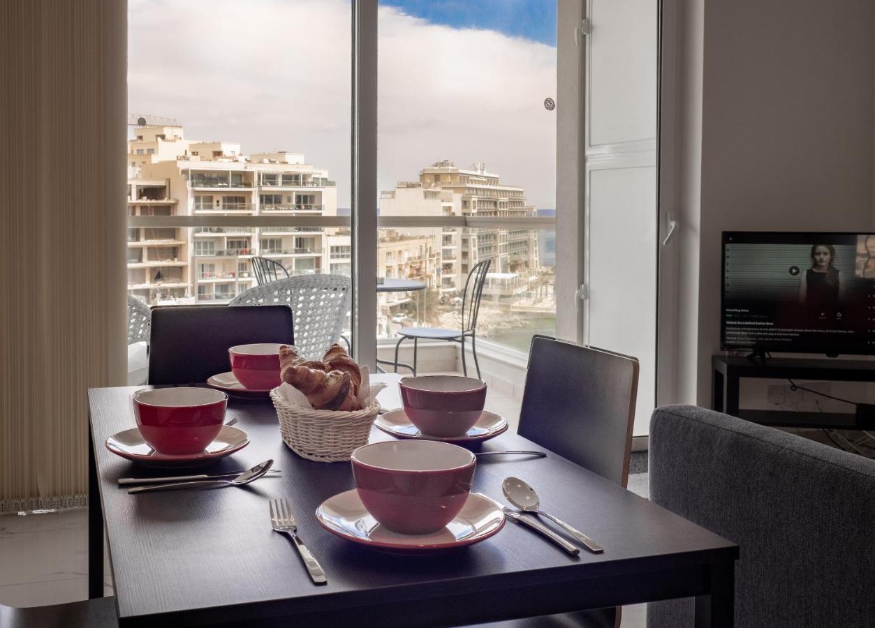 6Th Floor Spinola Seaview In St Julians Apartman San Ġiljan Kültér fotó